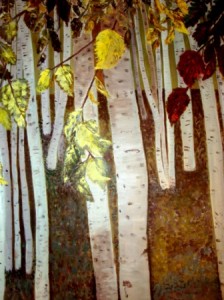 betulle alla Tate (olio su tela)