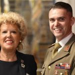 Carla Ciani Bassi e Col. Danny Cardone